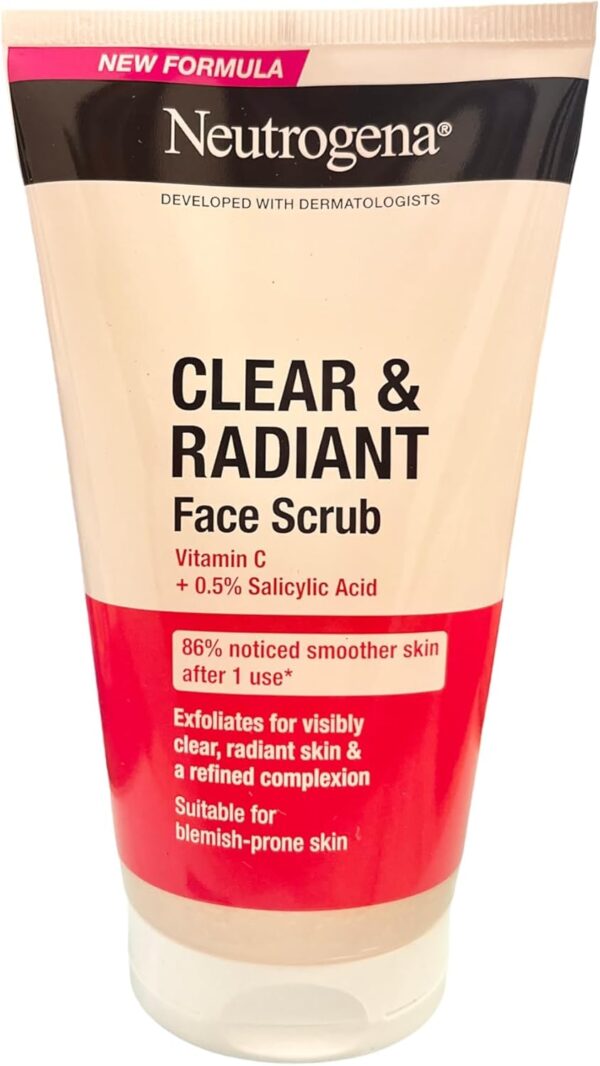 NEUTROGENA® Clear & Radiant Face Scrub 150ml