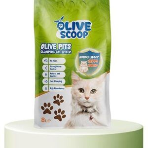 Amazon Brand - Lifelong Clumping Corn Cat Litter, Unscented, 10 L (Pack of 1)