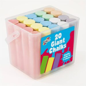 Galt 20 Giant Chalks Extra Large Childrens Chalks - FREE NEXT DAY✅🚚